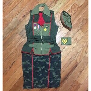(M) Leg Avenue Military Pin Up Sexy Halloween Costume